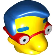 Minifig Head Special, Simpsons, Milhouse Van Houten