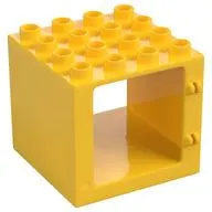 Duplo Door / Window Frame 4 x 4 x 3 with Thin Top