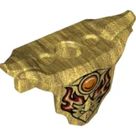 Minifig Neckwear Armour Breastplate with Shoulder Pads and Chima Eris Print