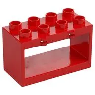 Duplo Container Box 2 x 4 x 2 with Open Sides