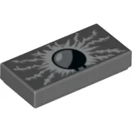 Tile 1 x 2 with Van der Graaf Generator Print