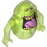 Creature, Ghost with moveable Arms - Tongue and Bottom Teeth Print (Ghostbusters Slimer)