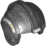 Helmet Rebel Pilot, Center Ridge with Sand Blue Stripes Print