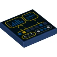 Tile 2 x 2 with control panel print