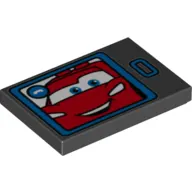 Tile 2 x 3 with Tablet McQueen print
