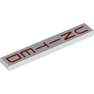 Tile 1 x 6 with "UNITED" Print