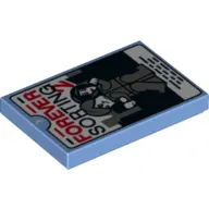 Tile 2 x 3 with Movie Case 'Forever Sorting 2' Print
