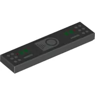 Tile 1 x 4 with Control Panel (Darth Vader Belt) print