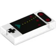 Tile 1 x 2 with Game Computer Screen Monitor print