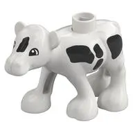 Duplo Animal Cow Baby (Calf) with Semicircular Eyes
