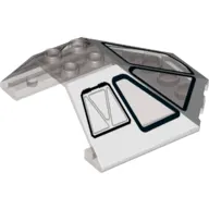 Windscreen 6 x 6 x 2 Canopy With Black Cockpit Window print