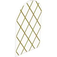 Glass for Frame 1 x 6 x 7 with Bow with Gold Diamond Pattern