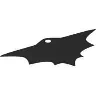 Neckwear Cape, Scalloped 7 Points, Wide