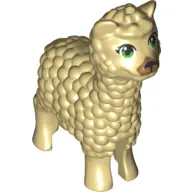 Animal, Llama with Green Eyes