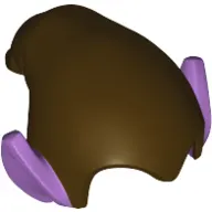 Hat Drooping with Medium Lavender Pointy Ears pattern