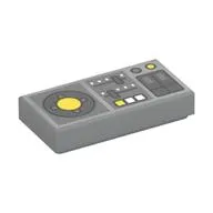 Tile 1 x 2 with Controls, Slides, Joystick print