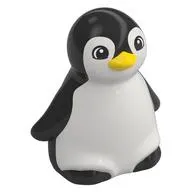 Duplo Animal Penguin with Yellow Beak Print