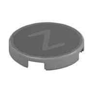 Tile Round 2 x 2 with Bottom Stud Holder with 'Z' on Black Background Print