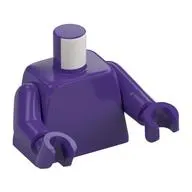 Torso Classic Space Logo print, Dark Purple Arms and Hands
