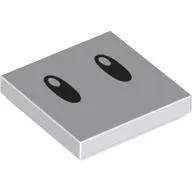 Tile 2 x 2 with Two Black Eyes Print