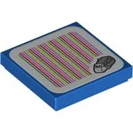 Tile 2 x 2 with Cooligan and Barcode Print (Sticker)