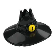 Hat, Wizard with Wide Brim, Yellow Eye print