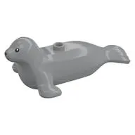 Animal, Seal with Black Eyes print