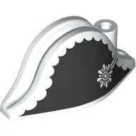 Hat Pirate Bicorne with Admiral Print - New Version
