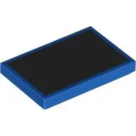 Tile 2 x 3 with Black Surface print