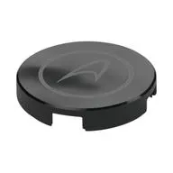 Tile Round 2 x 2 with Silver McLaren Logo Print
