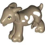 Animal, Goat with White Spots print