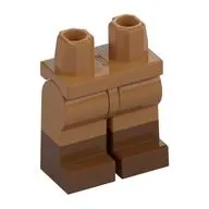 Hips with Medium Nougat Legs and Reddish Brown Boots Pattern
