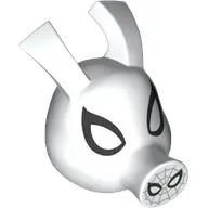 Minifig Head Special, Spider Ham with Black Webs print