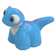 Duplo Animal Salamander with White Chest, Lavender Spots print (Bruni)