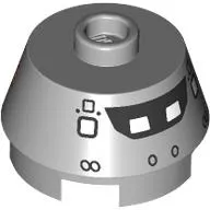 Brick Round 2 x 2 Truncated Cone with Cockpit print
