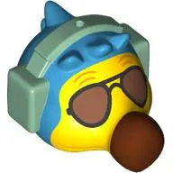 Minifig Head Special Wilbur