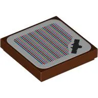 Tile 2 x 2 with Seesaw and Barcode Print (Sticker)