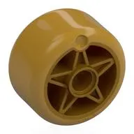 Wheel 24 x 20 with Pearl Gold Tire