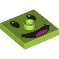 Plate Special 2 x 2 with Groove and Center Stud (Jumper) with Prince Florian Face print