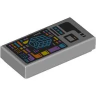 Tile 1 x 2 with Data Screen (PADD) print