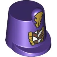Hat / Imperial Guard Shako with Gold/White Coat of Arms (Billund), Gold Plume print