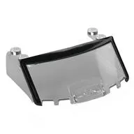Windscreen 5 x 6 x 1 2/3 Curved Front with Black Stripes pattern