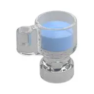 Equipment Stein/Cup with Bright Light Blue Drink Pattern
