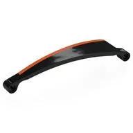 Technic Panel Curved 3 x 13 x 2 Tapered, Right #53 with Orange Stripe print