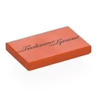 Tile 2 x 3 with Black 'Sadairs Spear' print