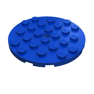 Plate Round 6 x 6 with Hole