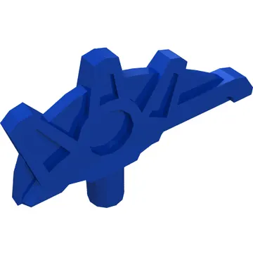 Weapon Blade with Bar and 3 Spikes