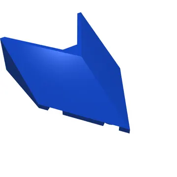 Windscreen 6 x 4 x 1 1/3 Pointed