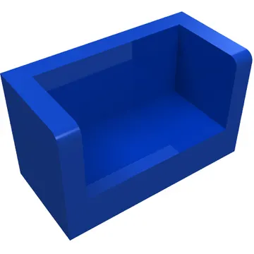 Panel 1 x 2 x 1 with Rounded Corners and 2 Sides