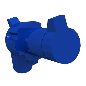 Weapon Gun / Pistol / Revolver Large Barrel, Long Grip